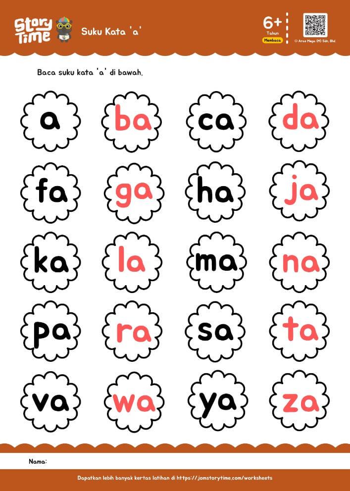Suku Kata 'a' preview 1