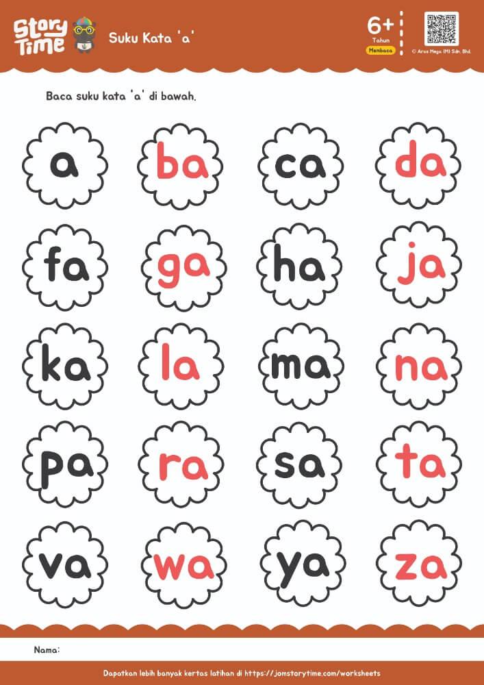 Suku Kata "a" preview 1
