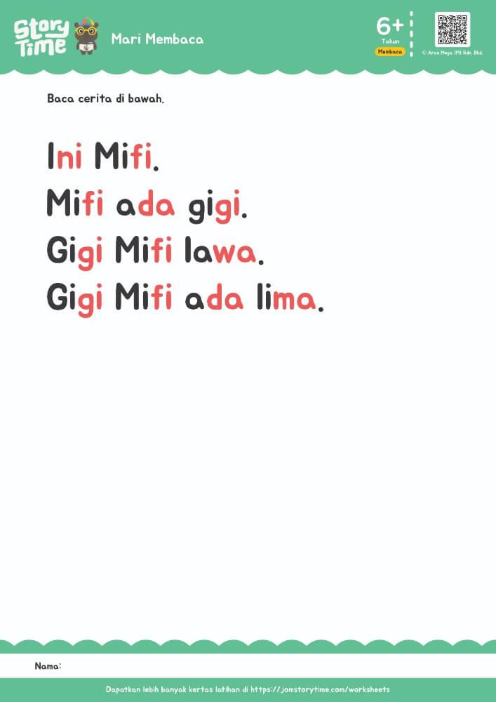Mari Membaca (Suku Kata "i") preview 1