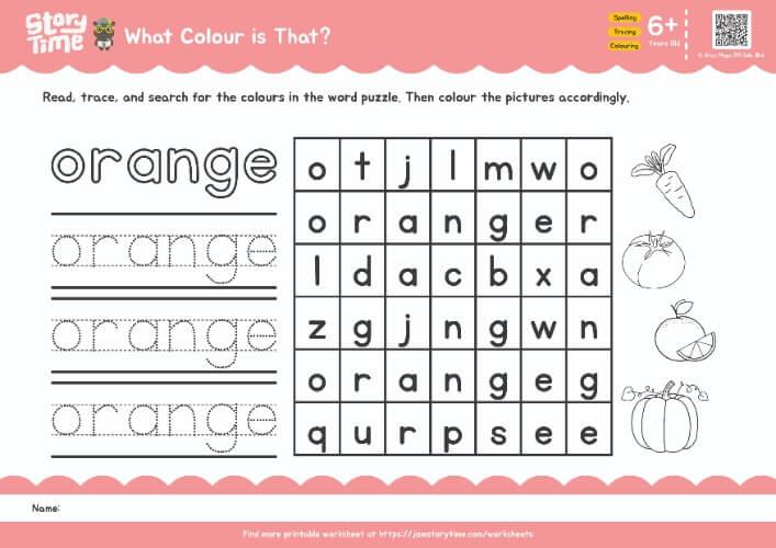 What Colour is That? (Orange) preview 1
