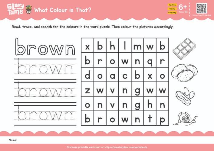 What Colour is That? (Brown) preview 1