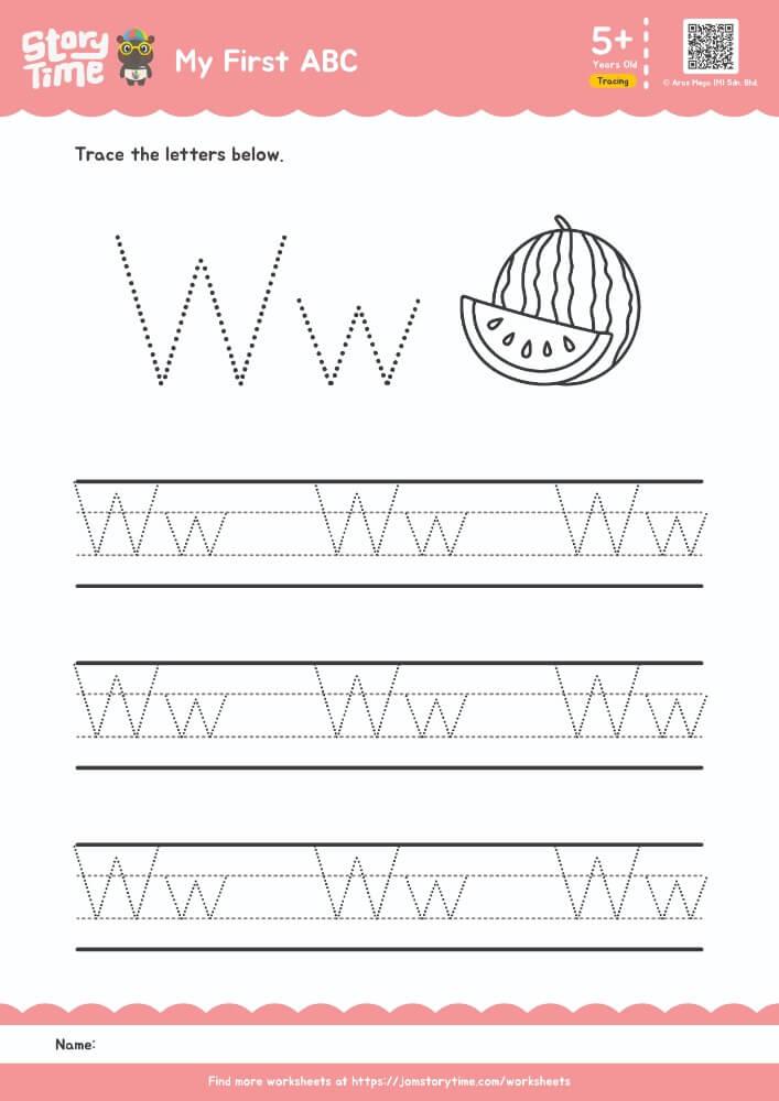 My First ABC (Alphabet Ww) preview 1