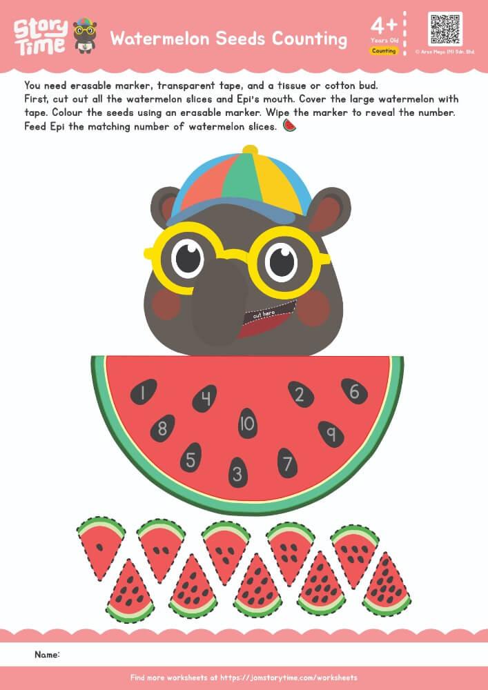 Watermelon Seeds Counting preview 1