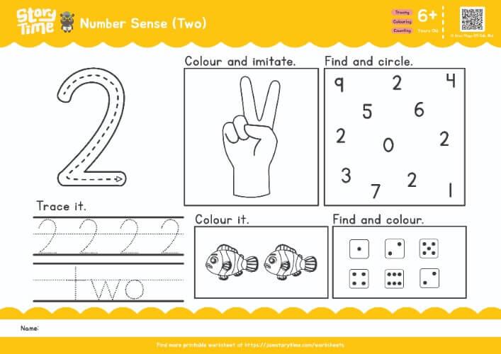 Number Sense (Two) preview 1