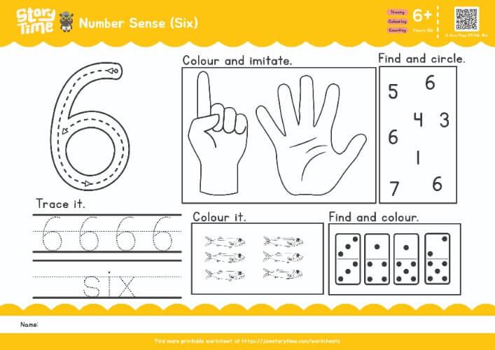 Number Sense (Six) preview 1