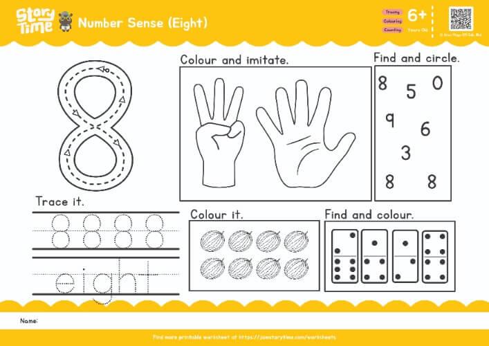 Number Sense (Eight) preview 1