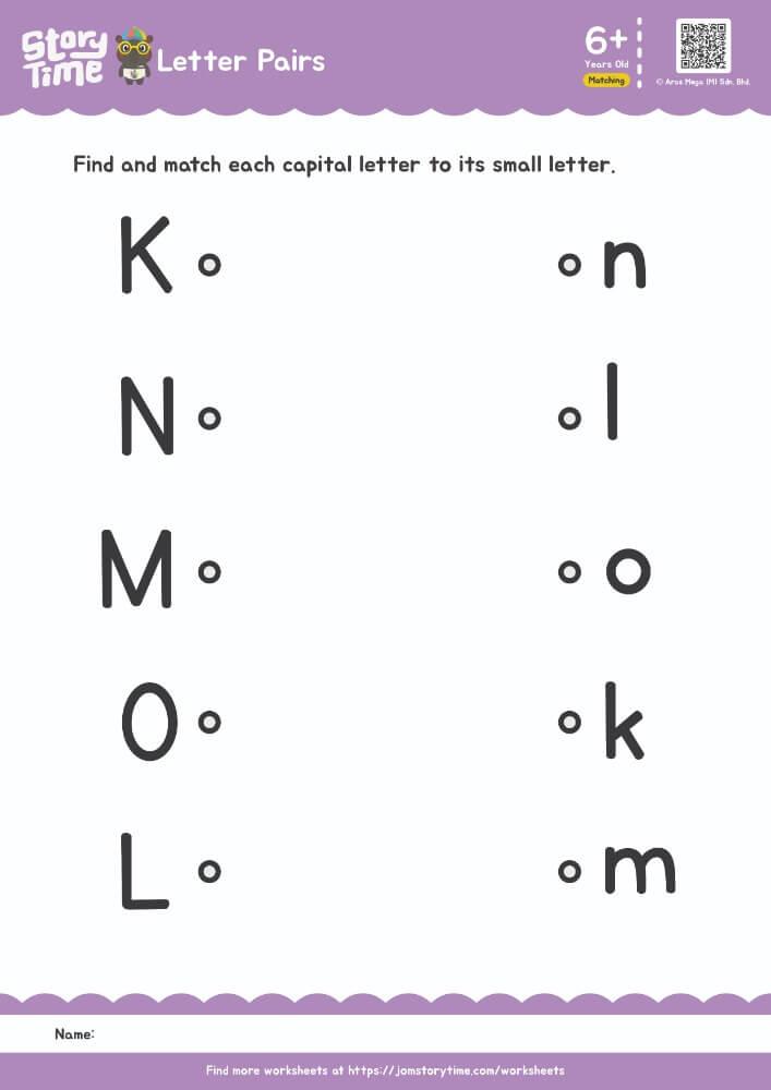 Letter Pairs (K-O) preview 1
