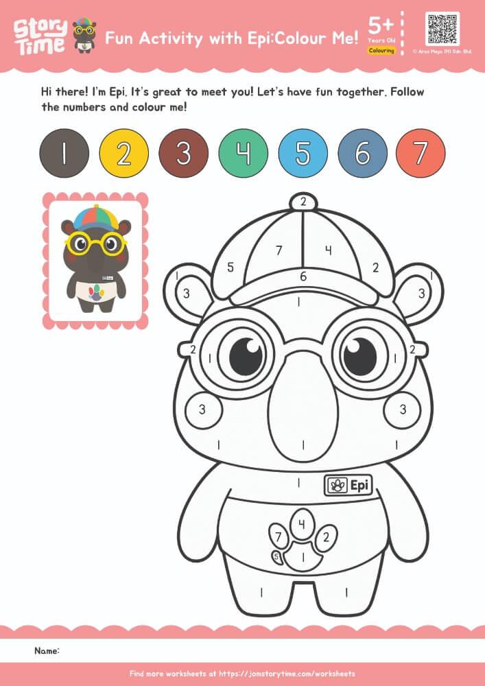 Fun With Epi: Colour Me! preview 1