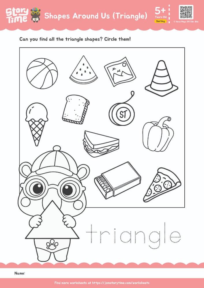Shapes Around Us (Triangle) preview 1